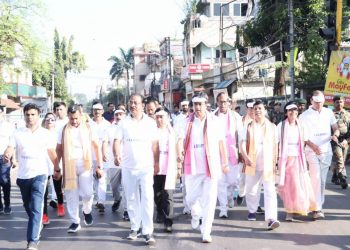 রান ফর ইউনিটিতে অংশ নিলেন মুখ্যমন্ত্রী