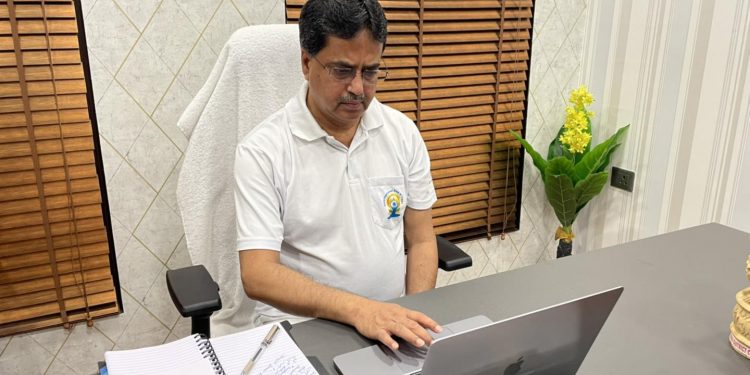 সাংগঠনিক ভার্চ্যুয়াল বৈঠকে অংশগ্রহণ করলেন মুখ্যমন্ত্রী