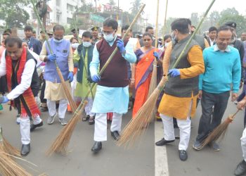প্রধানমন্ত্রীর সফরকে কেন্দ্র করে স্বচ্ছ ভারত অভিযান কর্মসূচী