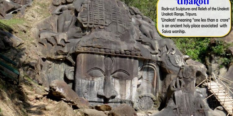 ওয়ার্ল্ড হেরিটেজ তালিকার অন্তর্ভুক্ত ঊনকোটি তীর্থক্ষেত্র