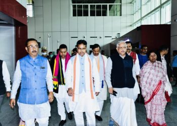 ত্রিপুরা সফরে বি.এল সন্তোষ