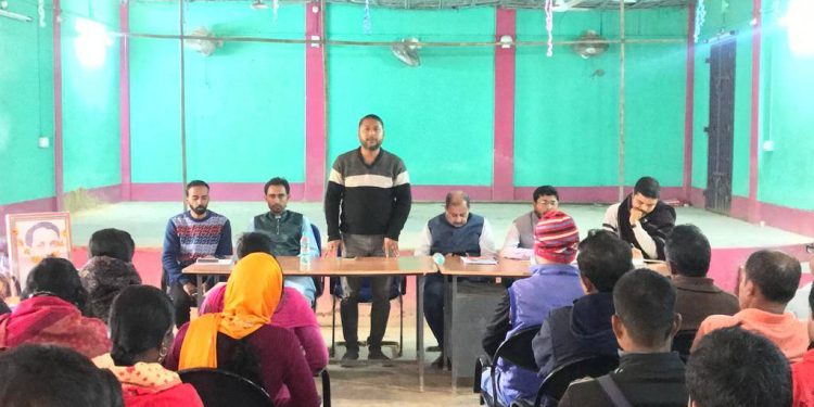 স্বরাষ্ট্রমন্ত্রীর সফরকে ঘিরে প্রস্তুতি সভা