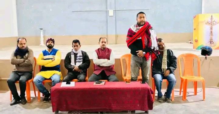 অমিত শাহের সফরকে কেন্দ্র করে সভা