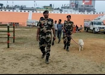 প্রধানমন্ত্রীর সফর ঘিরে নিরাপত্তার চাদরে রাজধানী আগরতলা।