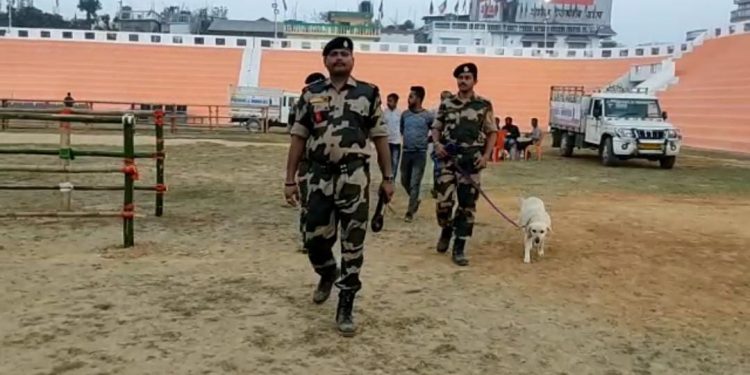 প্রধানমন্ত্রীর সফর ঘিরে নিরাপত্তার চাদরে রাজধানী আগরতলা।