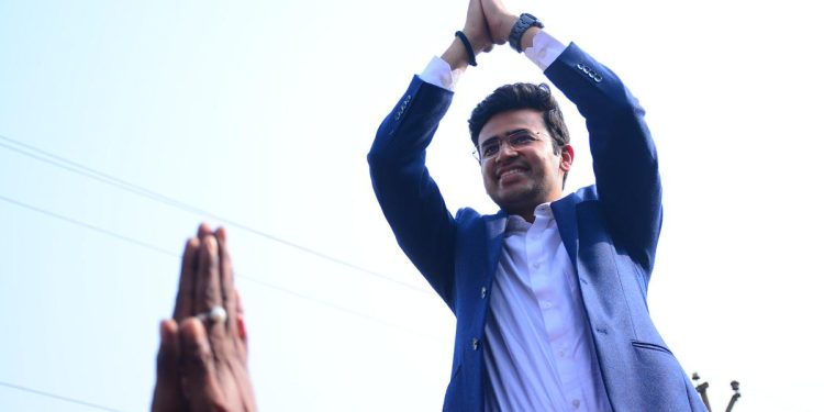 রাজ্যে আসলেন বিজেপির যুব মোর্চার সর্বভারতীয় সভাপতি