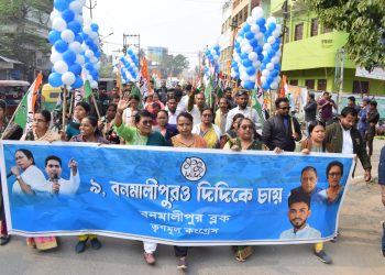 বিজেপি যে কুশাসন চালিয়েছে তার বিরুদ্ধে আজ রাস্তায় নেমেছে তৃণমূল