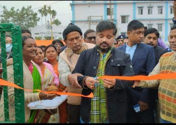 সিন্থেটিক টার্ফ ফুটবল মাঠের উদ্বোধন