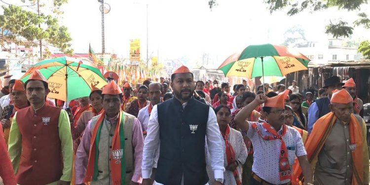 অমিত শাহকে স্বাগত জানাতে প্রস্তুত ধর্মনগর