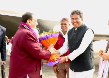 রাজ্যে আসলেন জে পি নাড্ডা।