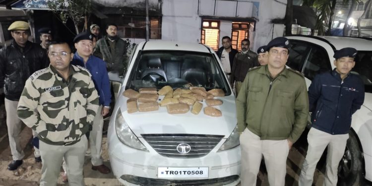 রাজধানীতে ফের উদ্ধার বিপুল পরিমানে গাঁজা।