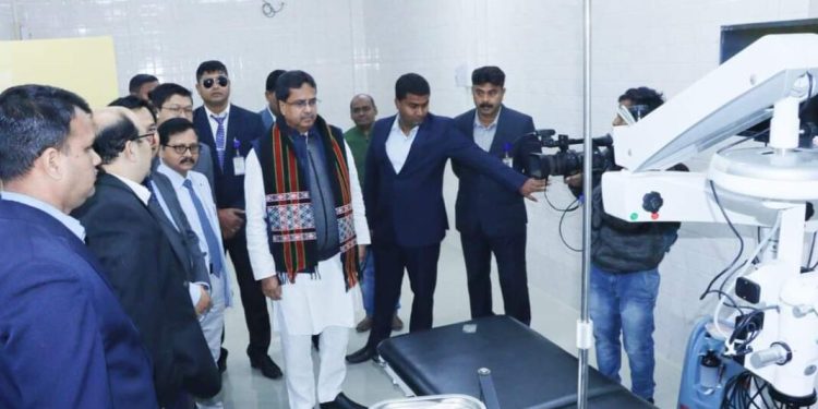 ত্রিপুরা মেডিকেল কলেজে নতুন চক্ষু অপারেশন থিয়েটারের উদ্বোধন করলেন মুখ্যমন্ত্রী