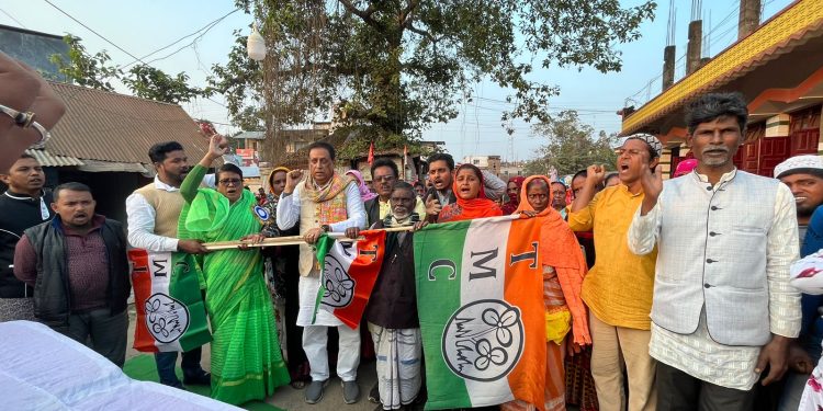 সোনামুড়ায় শক্তি বৃদ্ধি তৃণমূলের