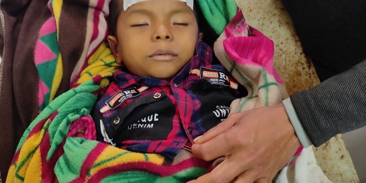 গলায় ফলের বিচি আটকে মৃত্যু শিশুর