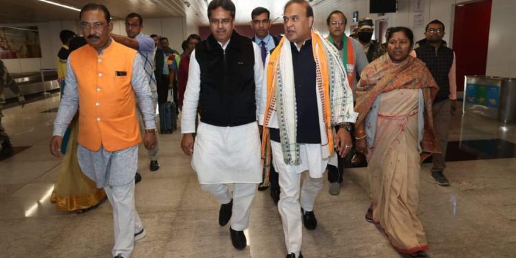 রাজ্যে এলেন অসমের মুখ্যমন্ত্রী হিমন্ত বিশ্বশর্মা।