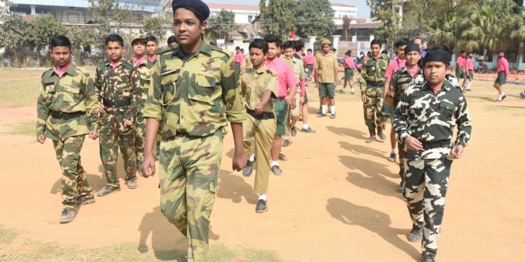 ২৩ শে জানুয়ারির প্রস্তুতি নেতাজী সুভাষ বিদ্যানিকেতনে