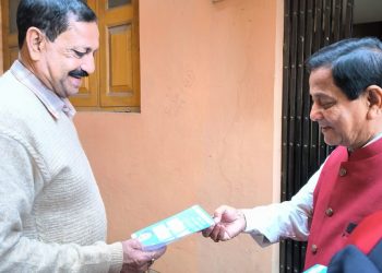 জনসংযোগ কর্মসূচীতে তৃণমূল কংগ্রেসের সহ সভাপতি অন্তত ব্যানার্জি