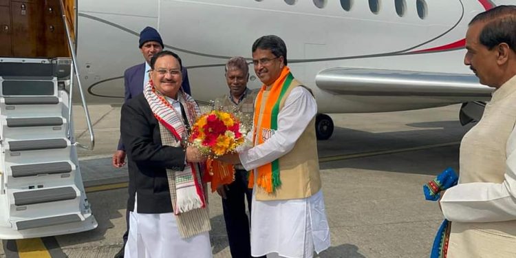 ভোট প্রচারে রাজ্যে জে পি নাড্ডা