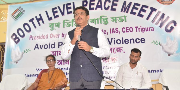 নির্বাচন কমিশনের উদ্যোগে শান্তি বৈঠক