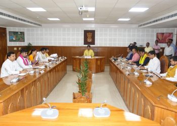 দ্বিতীয় বিজেপি-আইপিএফটি সরকারের প্রথম মন্ত্রিসভার বৈঠক