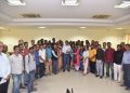 সাংবাদিকদের সাথে এক সৌজন্যে সাক্ষাৎ
