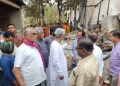 দুর্গাবাড়ি এলাকায় ক্ষতিগ্রস্ত এলাকা পরিদর্শন