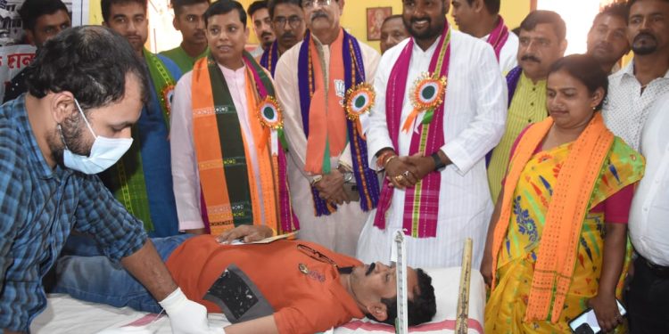 বড়জলায় রক্তদান শিবির