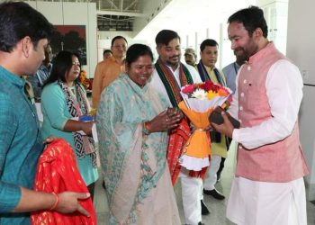 ১০ই এপ্রিল সোমবার রাজ্যে এলেন কেন্দ্রীয় সরকারের উত্তর-পূর্বাঞ্চলের উন্নয়ন মন্ত্রক তথা পর্যটন ও সংস্কৃতি দপ্তরের মন্ত্রী শ্রী জি কিষান রেড্ডি ৷