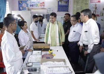 বৃহস্পতিবার রাজধানীর আইজিএম হাসপাতাল পরিদর্শনে যান মুখ্যমন্ত্রী প্রফ ডঃ মানিক সাহা ৷