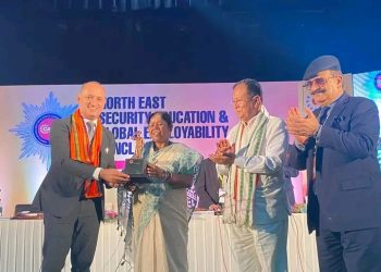 নর্থ-ইস্ট সিকিউরিটি এডুকেশন এন্ড গ্লোবাল এমপ্লয়বিলিটি কনক্লেভ’ এ অংশগ্রহন করেন কেন্দ্রীয় প্রতিমন্ত্রী প্রতিমা ভৌমিক ৷