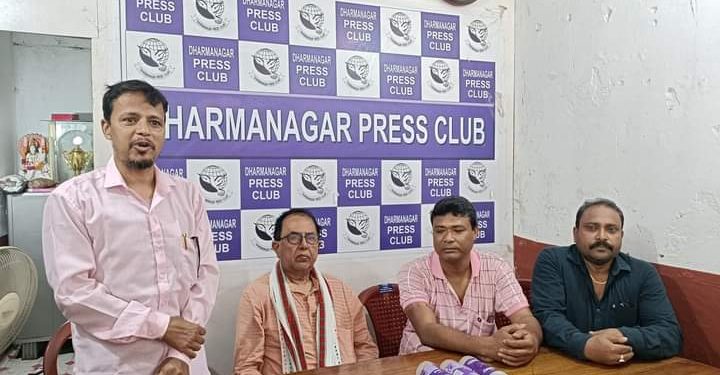 ১৬ই এপ্রিল রবিবার দুপুর ১২ টায় ধর্মনগর প্রেসক্লাবের উদ্যোগে এক সম্বোর্ধনা সভার আয়োজন করা হয়