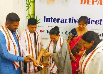 রাজ্য সরকারের শিল্প ও বানিজ্য দপ্তর পরিচালিত ত্রিপুরা ব্যাম্বু মিশনের এক গুরুত্বপূর্ণ বৈঠক অনুষ্ঠিত হয় ‘