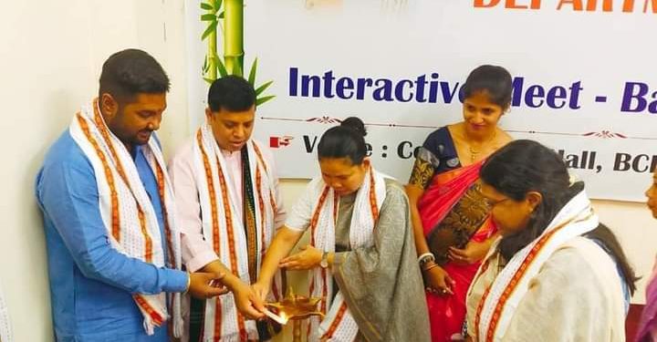 রাজ্য সরকারের শিল্প ও বানিজ্য দপ্তর পরিচালিত ত্রিপুরা ব্যাম্বু মিশনের এক গুরুত্বপূর্ণ বৈঠক অনুষ্ঠিত হয় ‘