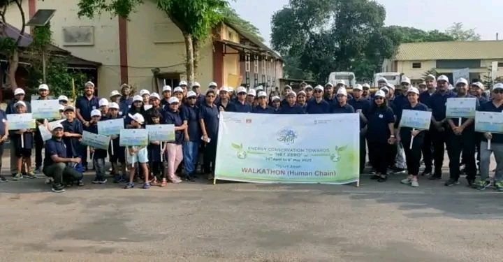 শনিবার ওএনজিসি ত্রিপুরা এসেটের কর্মী ও কার্যকর্তারা মিলে মানব বন্ধন কর্মসূচী সংগঠিত করে ৷