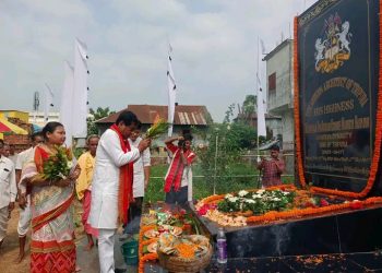 মহারাজা বীর বিক্রমের মৃত্যুবার্ষিকী উদযাপন ৷