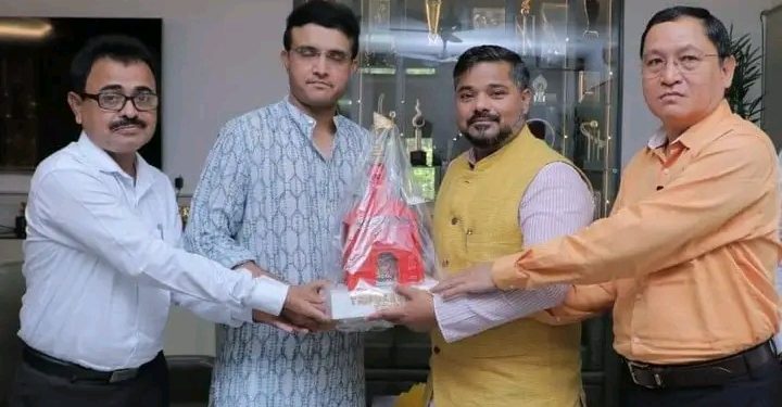 ত্রিপুরা পর্যটনের ব্র্যান্ড অ্যাম্বাসেডর হলেন ভারতীয় ক্রিকেট দলের প্রাক্তন অধিনায়ক সৌরভ গাঙ্গুলী।