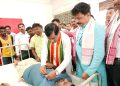 ন্যায্যমূল্য দোকান পরিচালন কমিটির উদ্যোগে বুধবার এক রক্তদান শিবিরের আয়োজন করা হয়