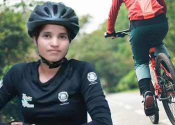 একক সাইক্লিস্ট আশা মালভিয়ার ভারত যাত্রা