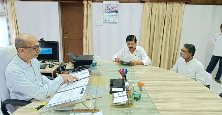 রাজ্যের বেকার যুবতীদের স্বার্থে সুদীপ রায় বর্মনের ডেপুটেশন ত্রিপুরা পাবলিক সার্ভিস কমিশনের চেয়ারম্যান কর্তৃক