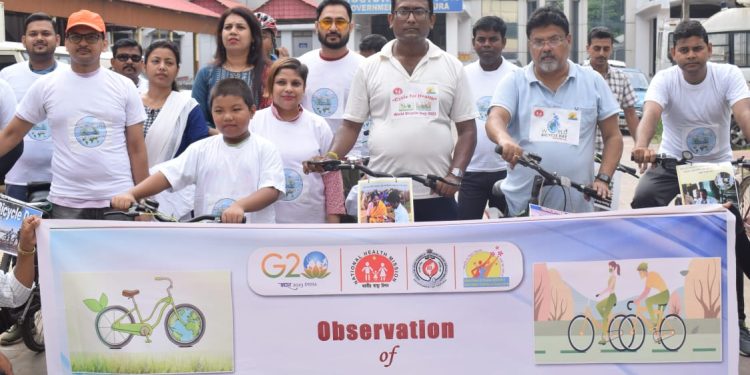 ৩রা জুন রাজ্যে বাইসাইকেল দিবস উদযাপন করা হয়
