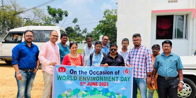 বিশ্ব পরিবেশ দিবস উপলক্ষ্যে উত্তর জেলা হাসপাতাল চত্বরে ATGDA এর পক্ষ থেকে বৃক্ষরোপণ কর্মসূচী