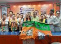 ১৩জন লিডারের  তিপ্রা মথা ছেড়ে বিজেপিতে যোগদান