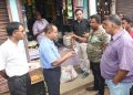 সদর মহাকুমার শাসক এবং খাদ্য দপ্তরের উদ্যোগে দুর্গা চৌমুহনী বাজারে অভিযান চালানো হয়