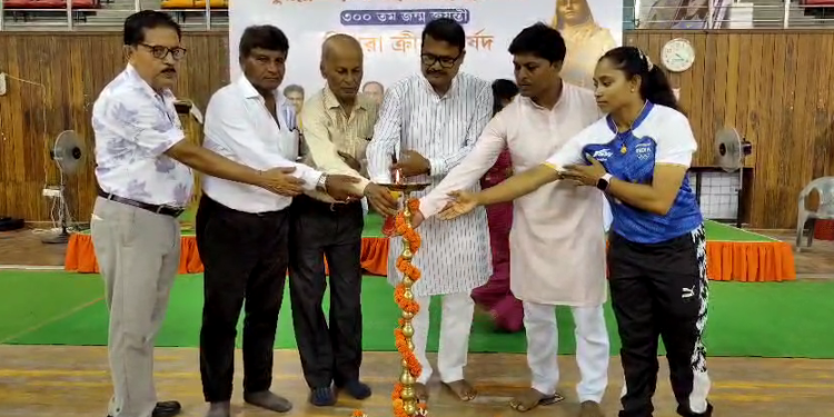 রানী অহল্যাবাই হোলকার ৩০০ তম জন্মজয়ন্তী উদযাপন করে ত্রিপুরা স্পোর্টস কাউন্সিল।