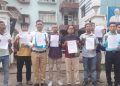 সংখ্যা লঘু ভাষা দপ্তরের আধিকার্তা অফিসে ত্রিপুরা মনিপুরী ছাত্র যুব সমন্বয় কমিটির ডেপুটেশন।