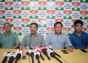 ত্রিপুরা আদিবাসী কংগ্রেস দলের পক্ষ থেকে এক সাংবাদিক সম্মেলনের আয়োজন করা হয়।