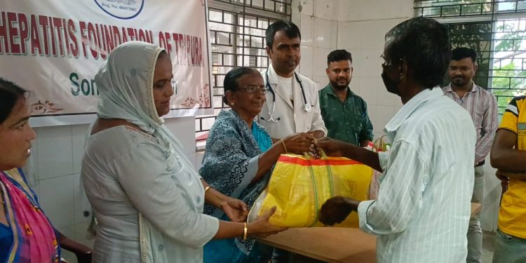 সোনামুড়া প্রতিনিধিঃ টিভি মুক্ত ত্রিপুরা গড়ার লক্ষ্যে নিরল স প্রয়াস চালিয়ে যাচ্ছে হেপাটাইটিস ফাউন্ডেশন অফ ত্রিপুরা