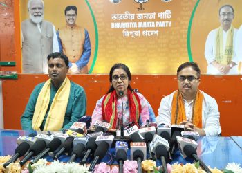 বিজেপি’র উদ্যোগে আজ এক সাংবাদিক সম্মেলনের আয়োজন করা হয়