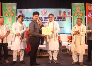 ফেসর (ড.) মানিক সাহা আগরতলার মুক্তধারা অডিটোরিয়ামে উপস্থিত থাকবেন T.E.S গ্রেড-V (ডিপ্লোমা) – সিভিল, মেকানিক্যাল ও ইলেকট্রিক্যাল পদে নির্বাচিত প্রার্থীদের নিয়োগপত্র বিতরণ অনুষ্ঠান