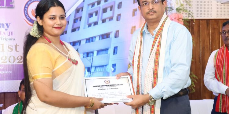 আগরতলা সরকারী নার্সিং কলেজের দ্বিতীয় প্রতিষ্ঠাবার্ষিকী উদযাপন